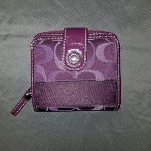 Coach bifold wallet